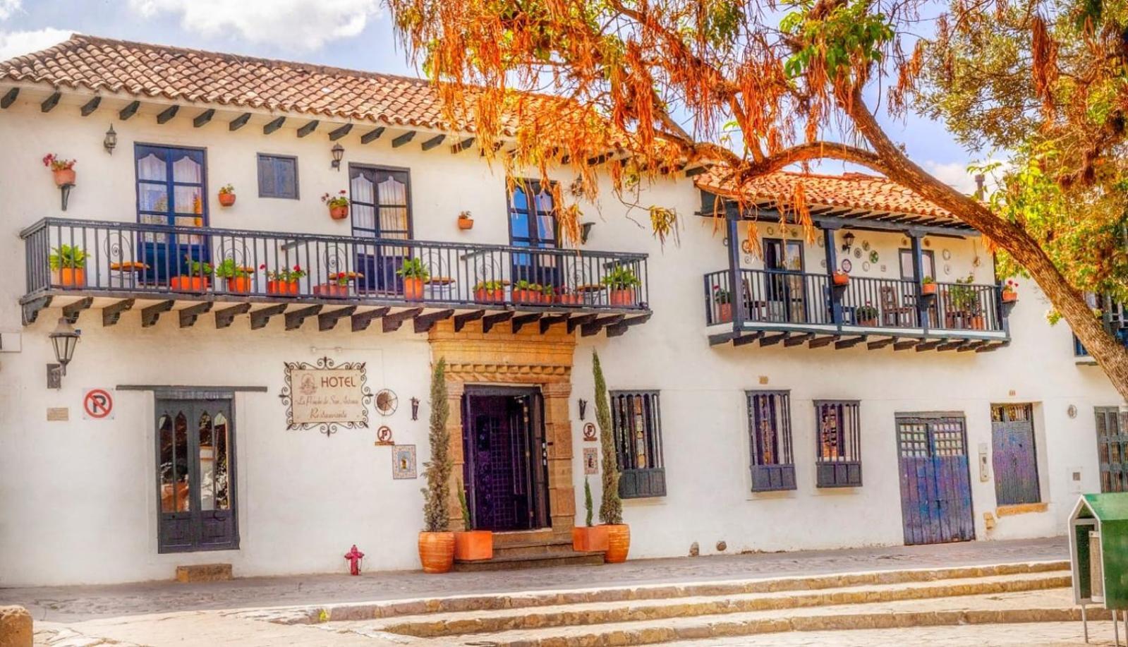 Hotel La Posada De San Antonio ビージャ・デ・レイバ エクステリア 写真